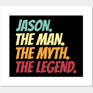 Jason The Man The Myth The Legend Posters and Art